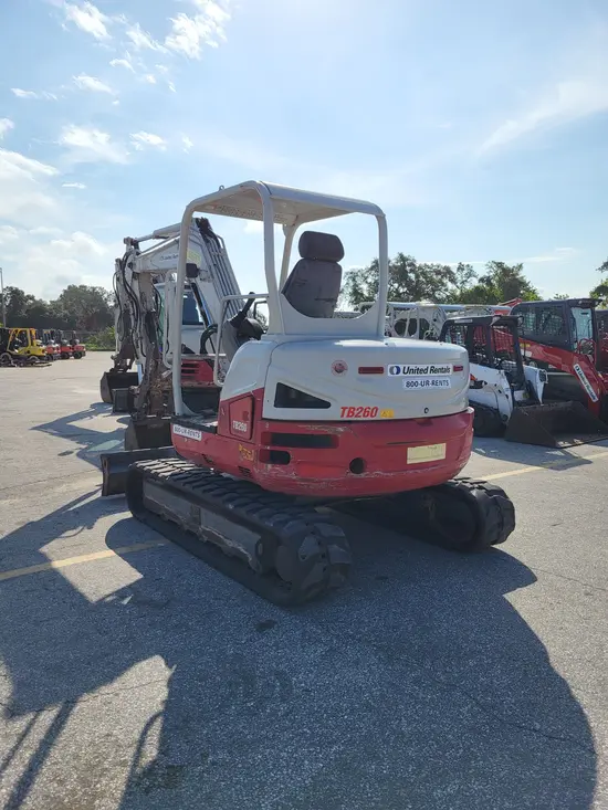 2019 Takeuchi TB260 Mini Excavator
