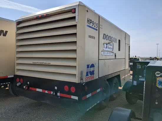 2017 Doosan HP915WCU-T4F Air Compressor