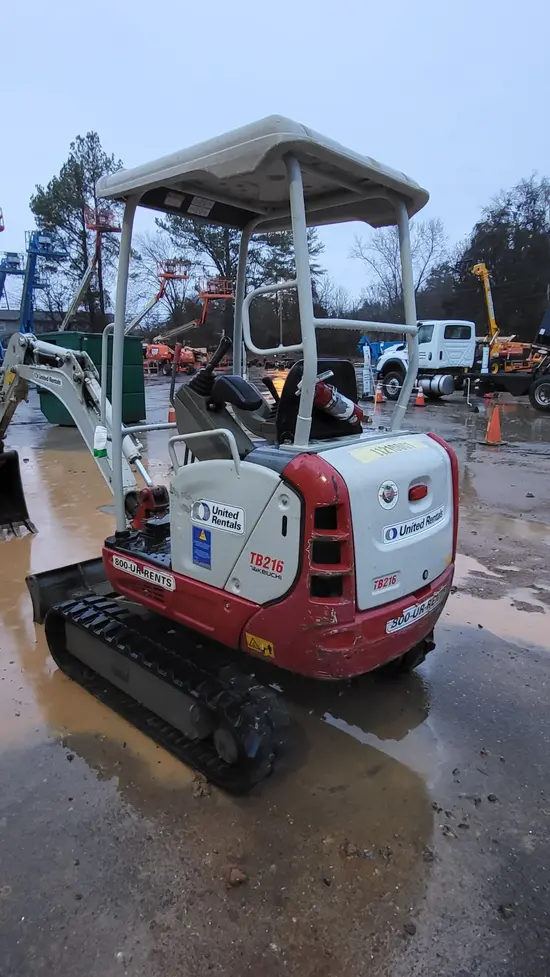 2021 Takeuchi TB216 Mini Excavator