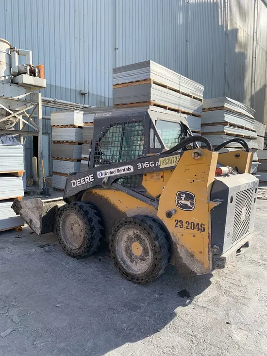 2018 John Deere 316GR Track Loader