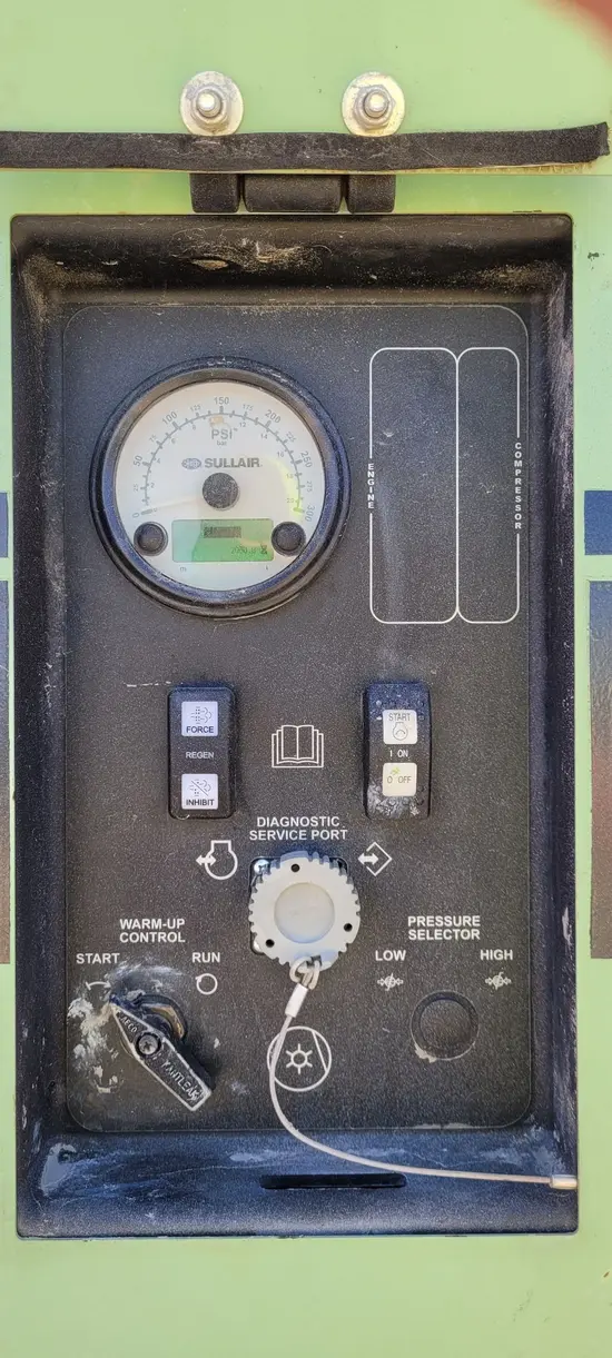 2018 Sullair 185DPQ-KU-T3 Air Compressor