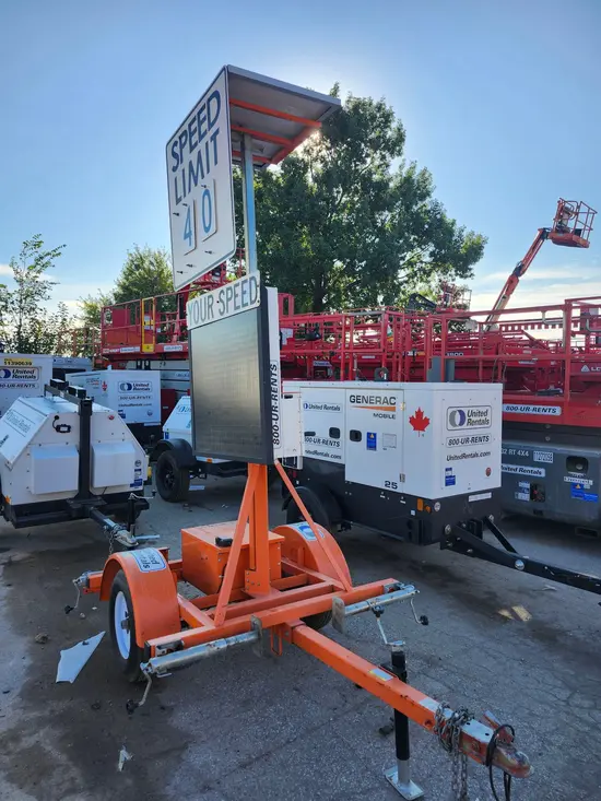 2018 Wanco WSDT3-S Temporary Fence & Traffic Control