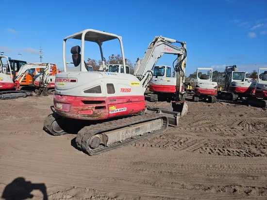 2018 Takeuchi TB260 Mini Excavator