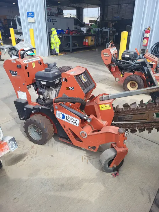 2017 Ditch Witch C14 Walk-Behind Trencher