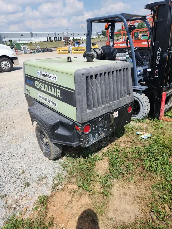 2018 Sullair 185DPQ-KU-T3 Air Compressor