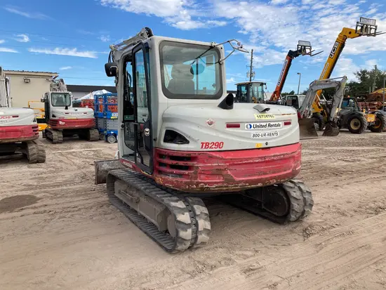 2018 Takeuchi TB290C Mini Excavator