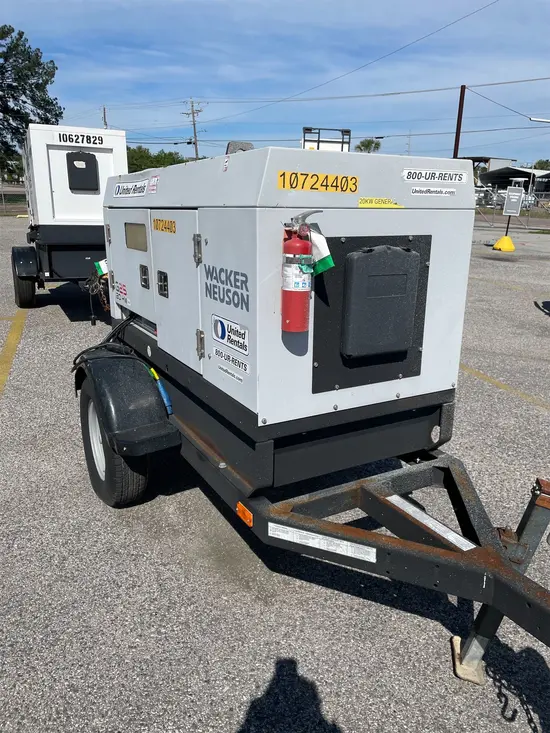 2018 Wacker Neuson G25 T4F Diesel Generator