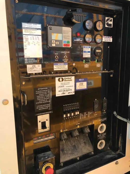 2017 Cummins C100D6RG Diesel Generator
