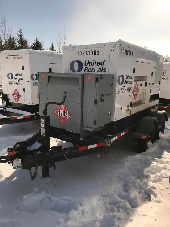 2014 Cummins C60D6RG COG Diesel Generator