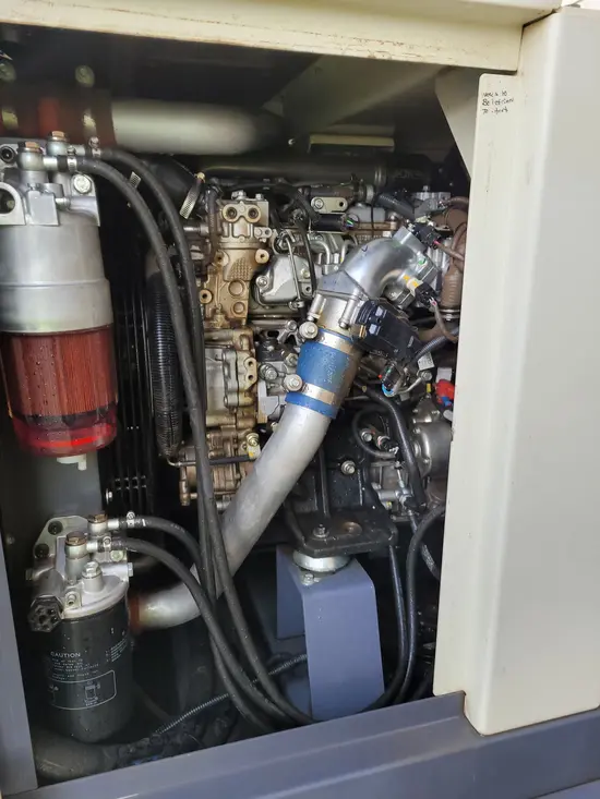 2017 Atlas Copco QAS70 FT4 Diesel Generator