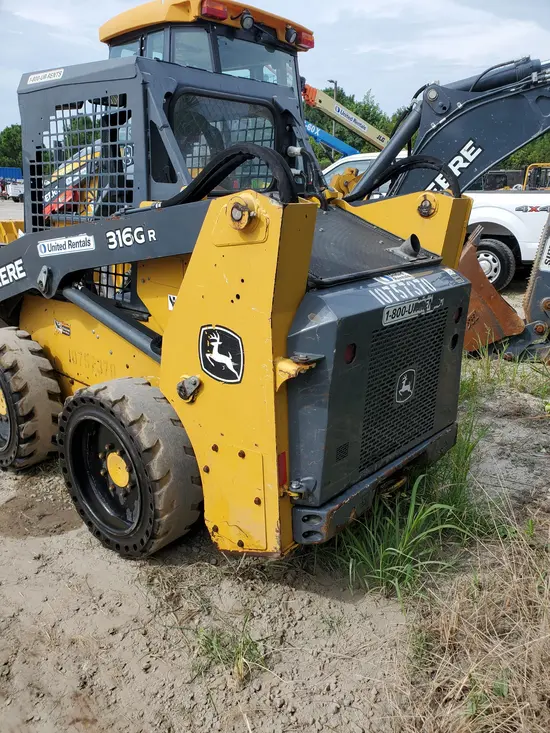 2018 John Deere 316GR Track Loader