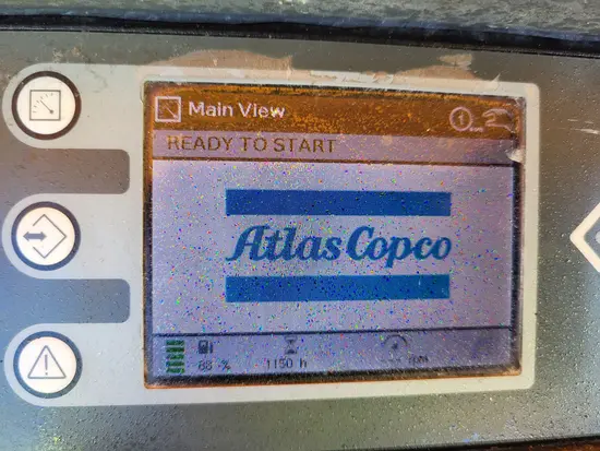 2017 Atlas Copco XAS185KD7 T4F Air Compressor