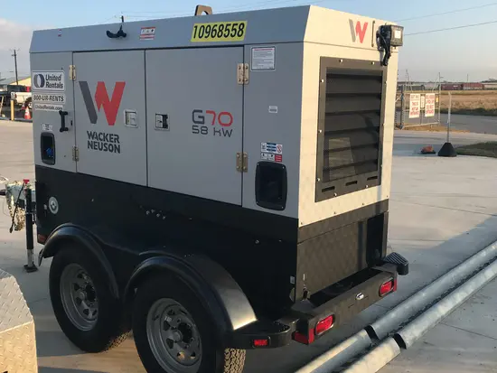 2019 Wacker Neuson G70 T4F Diesel Generator