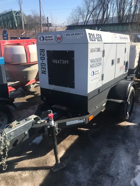 2017 Wacker Neuson G25 T4F Diesel Generator