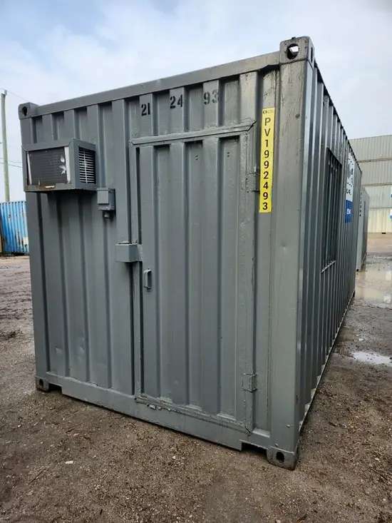 2018 MOBILE TRL 20' AO GLO Ground-Level Office Container