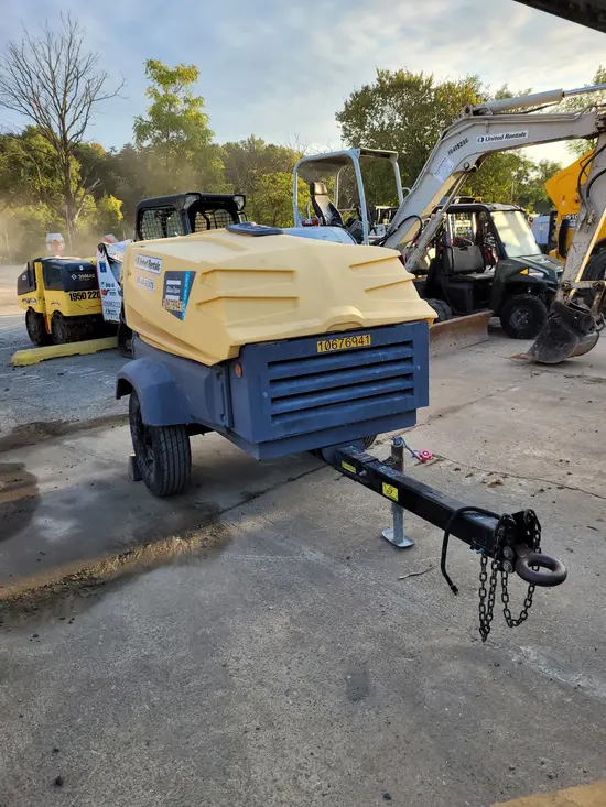 2017 Atlas Copco XAS185KD7 T4F Air Compressor