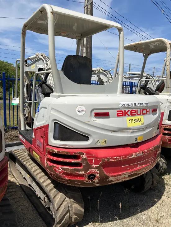 2017 Takeuchi TB240R Mini Excavator