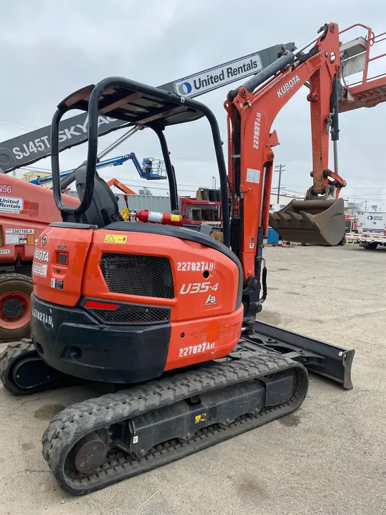 2019 Kubota U35-4R1A Mini Excavator