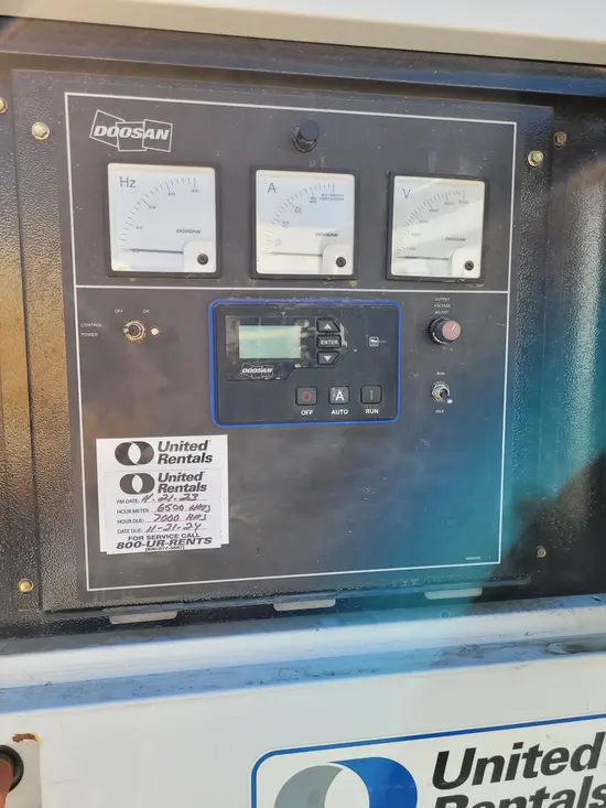 2018 Doosan G25WDO-T4F Diesel Generator