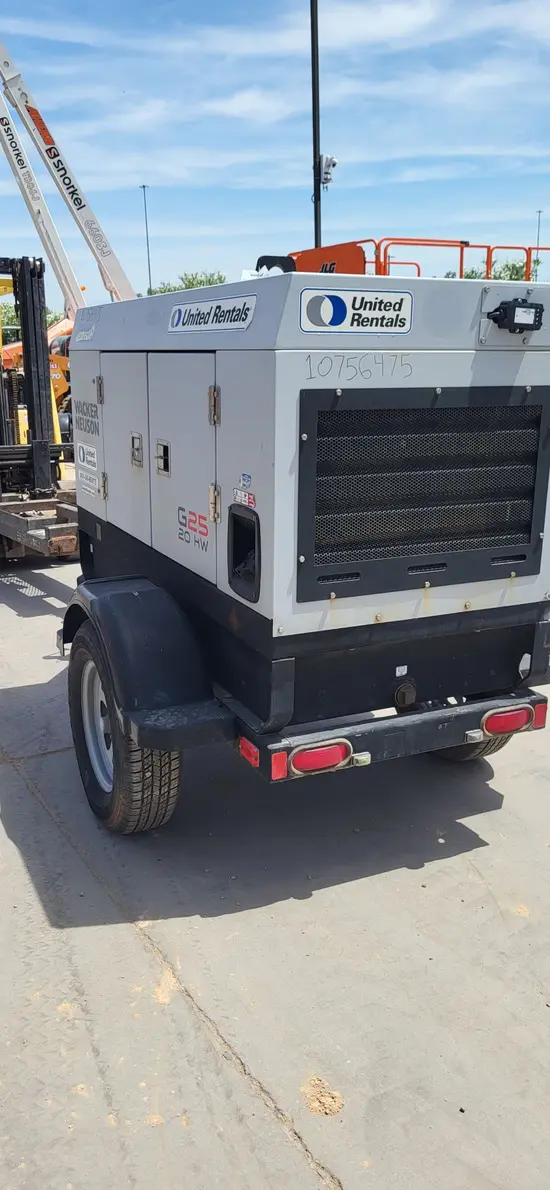 2018 Wacker Neuson G25 T4F Diesel Generator