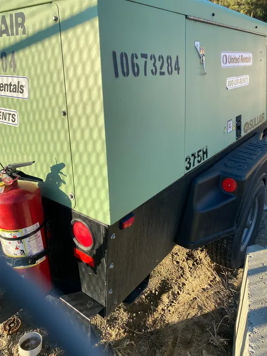 2017 Sullair 375HDPQ-JD Air Compressor
