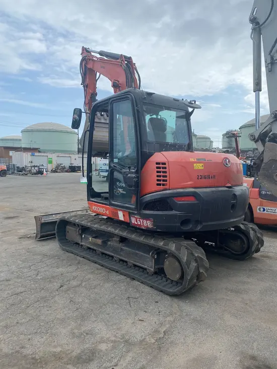 2019 Kubota KX080-4SR3A Mini Excavator
