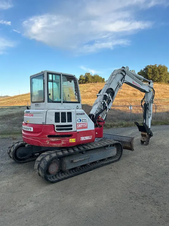2017 Takeuchi TB280FR Excavator