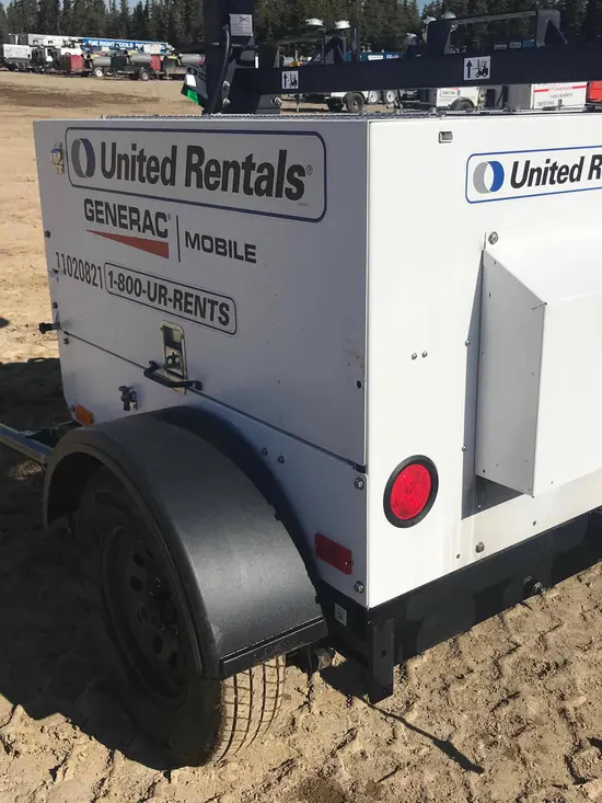 2019 Generac MLT5080KV Towable Light Tower