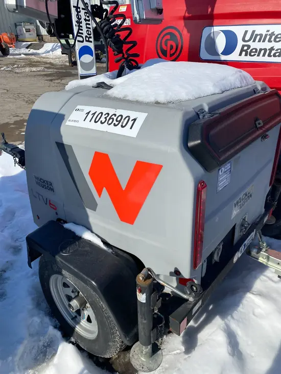 2019 Wacker Neuson LTV6K Towable Light Tower