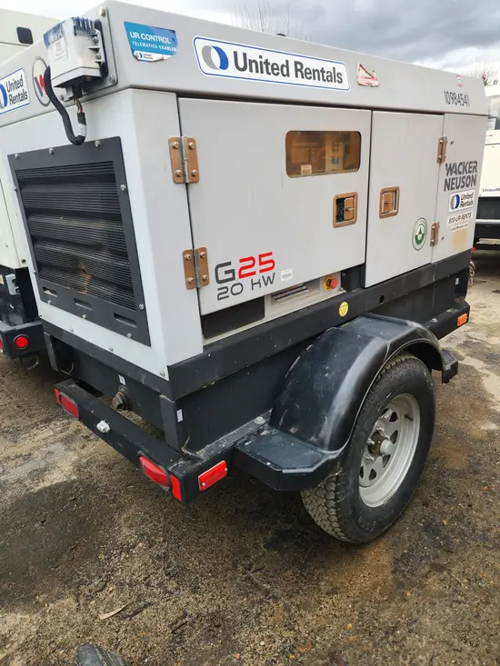 2019 Wacker Neuson G25 T4F Diesel Generator