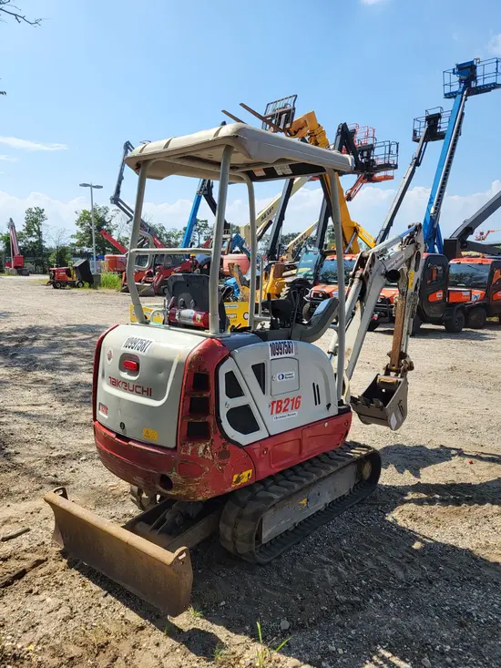 2019 Takeuchi TB216 Mini Excavator