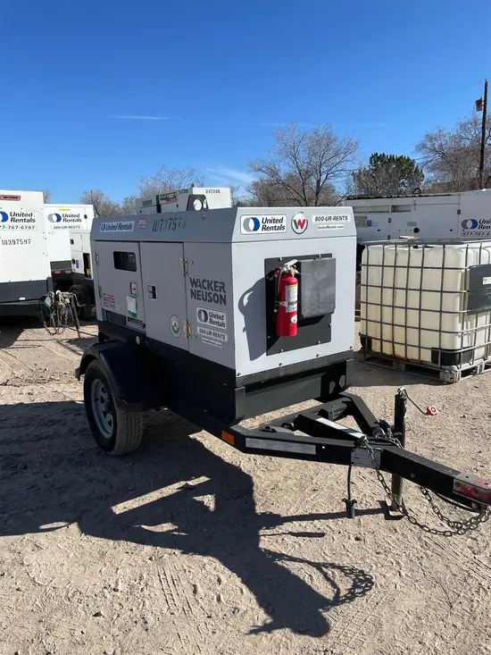 2018 Wacker Neuson G25 T4F Diesel Generator