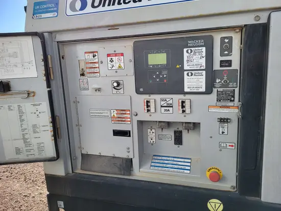 2017 Wacker Neuson G25 T4F Diesel Generator