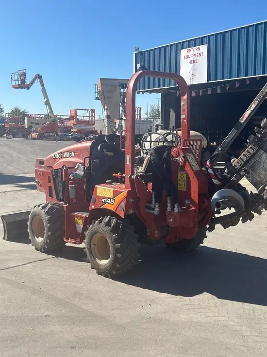 2018 Ditch Witch RT45 Ride-On Trencher