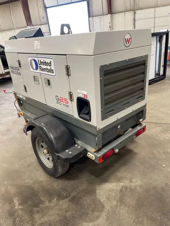 2015 Wacker Neuson G 25 Diesel Generator