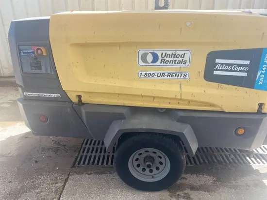 2017 Atlas Copco XAS440JD T4F Air Compressor