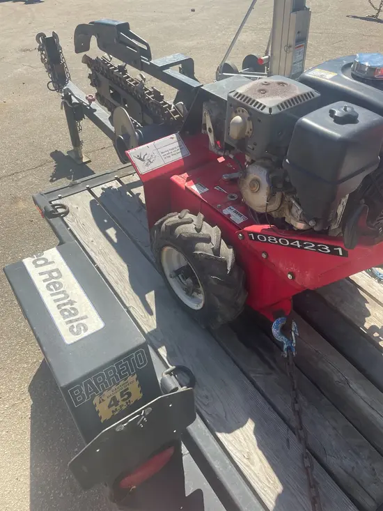 2018 Barreto E912HM-4MS Walk-Behind Trencher