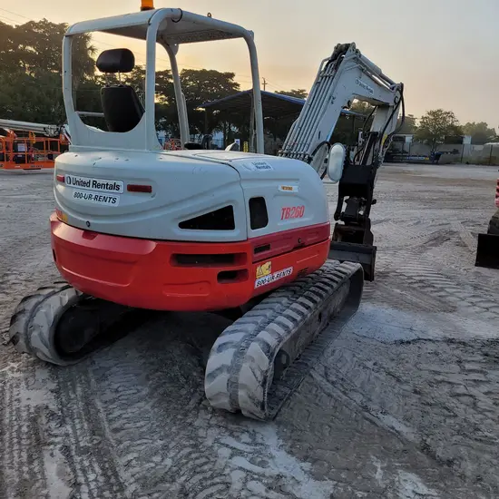 2018 Takeuchi TB260 Mini Excavator