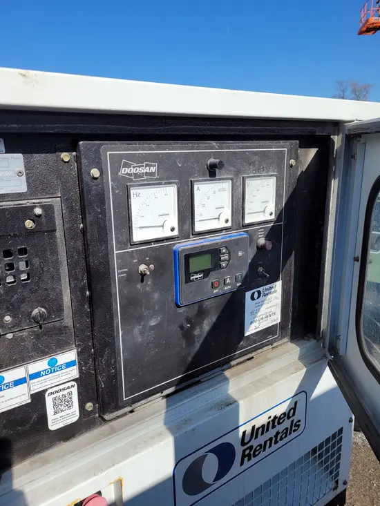 2018 Doosan G25WDO-T4F Diesel Generator