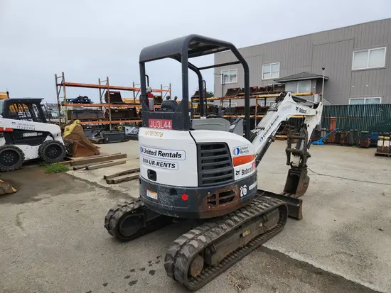 2018 Bobcat E26 Mini Excavator