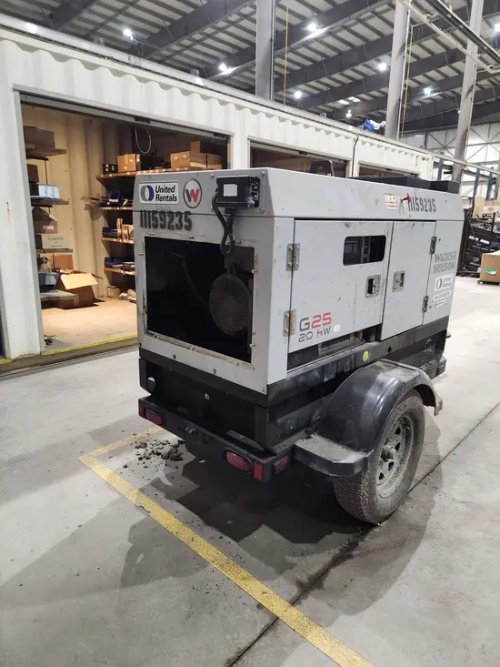 2021 Wacker Neuson G25 T4F Diesel Generator