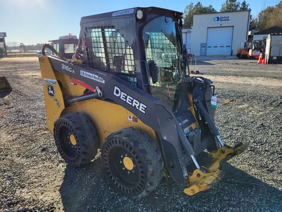 2017 John Deere 316GR Track Loader