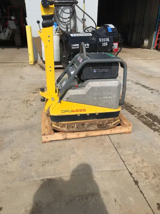 2019 Wacker Neuson DPU6555He Vibratory Plate Compactor