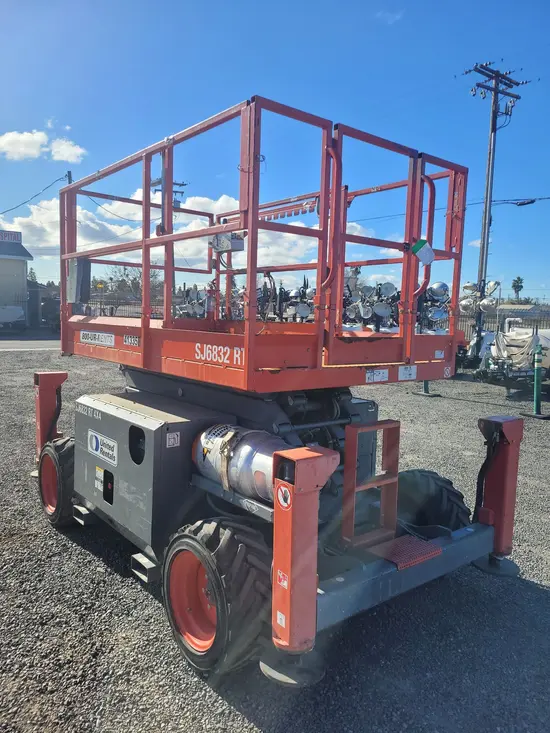 2017 Skyjack SJ6832RT Rough Terrain Scissor Lift