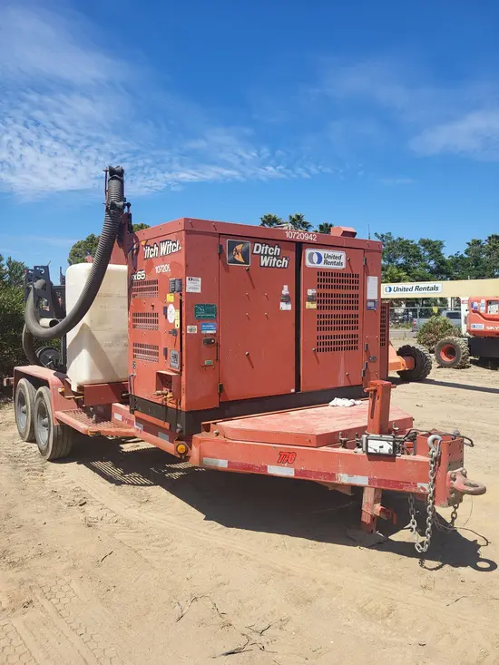 2017 Ditch Witch FX65 Vacuum Excavator Trailer