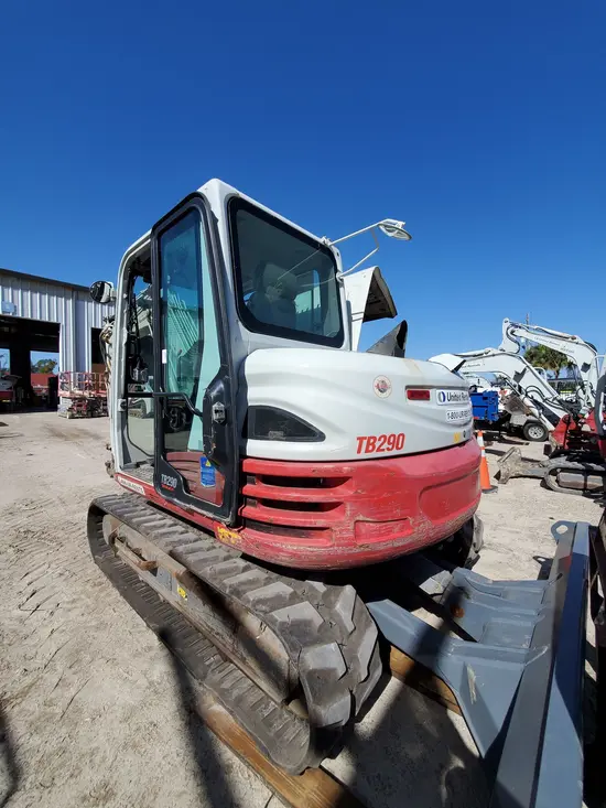 2017 Takeuchi TB290C Mini Excavator