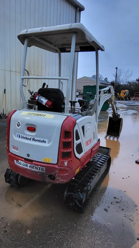 2021 Takeuchi TB216 Mini Excavator
