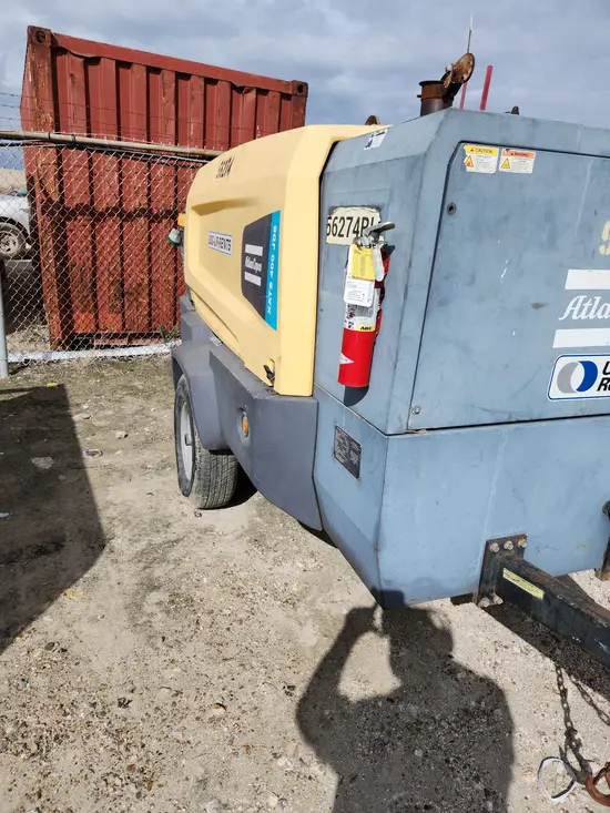 2017 Atlas Copco XATS400 Air Compressor