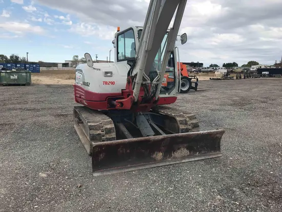 2017 Takeuchi TB290C Mini Excavator