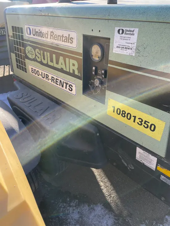 2018 Sullair 185DPQ-KU-T3 Air Compressor